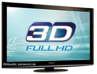 Panasonic 3D Fernseher - Fernsehen in 3DTV / dreidimensional Panasonic 3D Fernseher - Fernsehen in 3DTV / dreidimensional